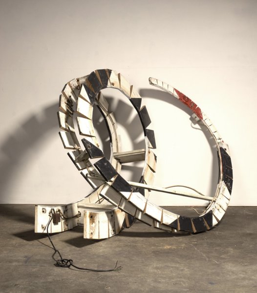 Boom 2008 160cm x 160cm x 130cm Rail boom gate, wooden