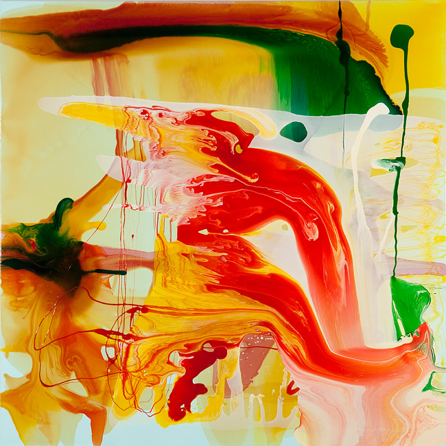 Cedrus Libani Beauty Butt, 2011 varnish on canvas 180 × 180cm