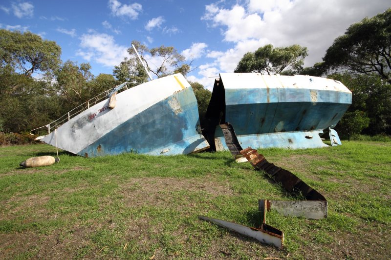 Dead Reckoning 50ft Yatch - McCleland Gallery 2012