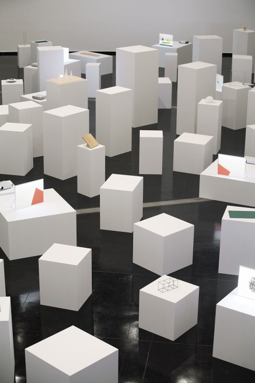 he Field Equation  The Australian Centre for Contemporary Art, 2006 - 8 Screen video installation  with objects. Andrew Curtis