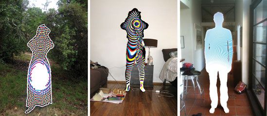 Tourist #5 Disappearing project 1-40, 2011, lambda print