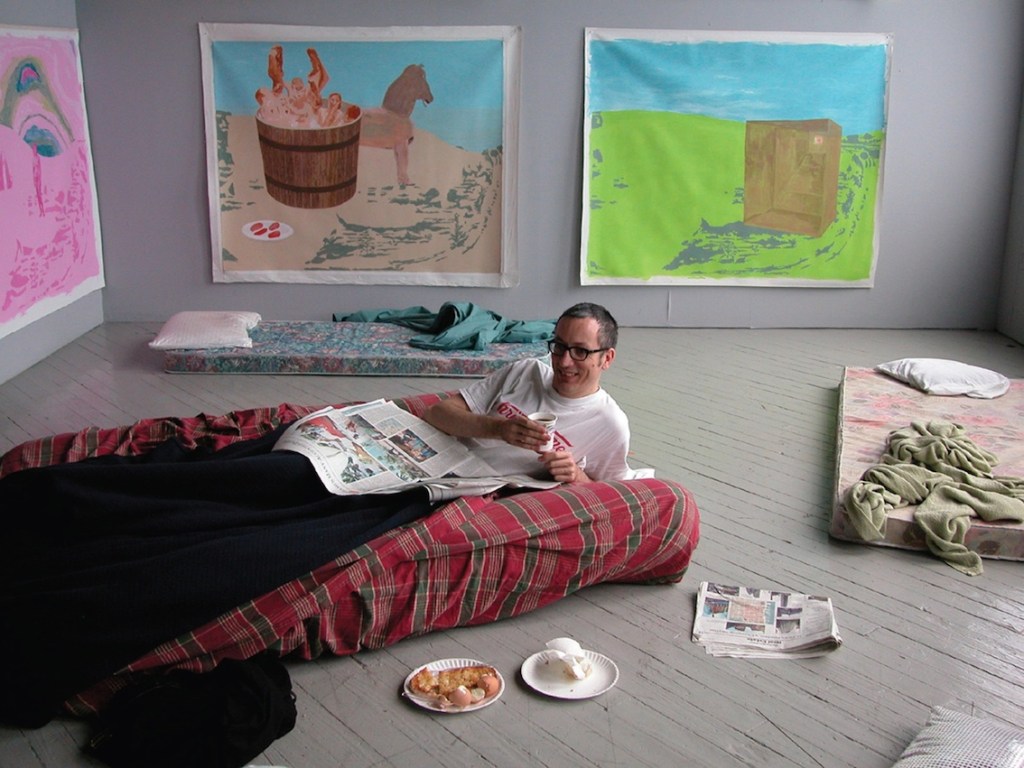 (I Feel Like) Something’s Gonna Happen and I Don’t Know What It Is 2002, sleepover and breakfast (Basekamp, Philadelphia)